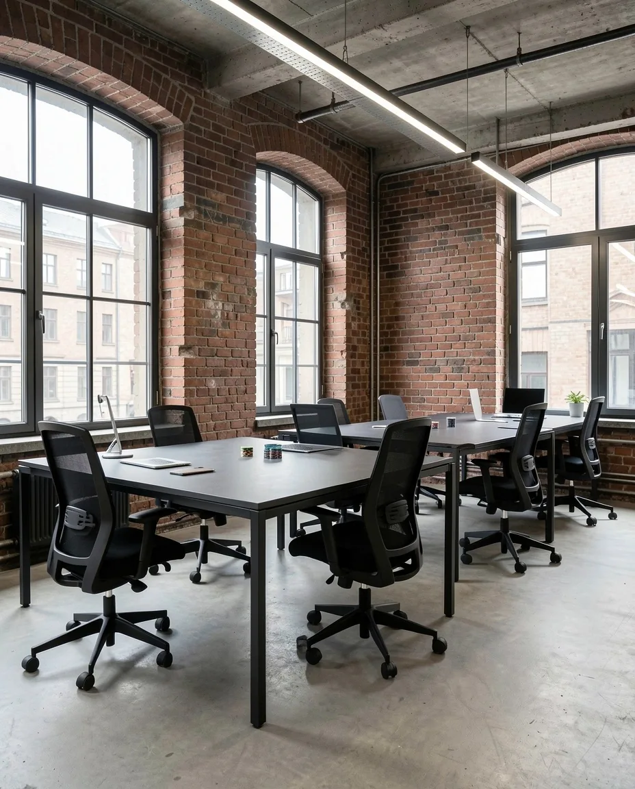 Strefa coworkingowa Capitals Houses dla pracowników mobilnych