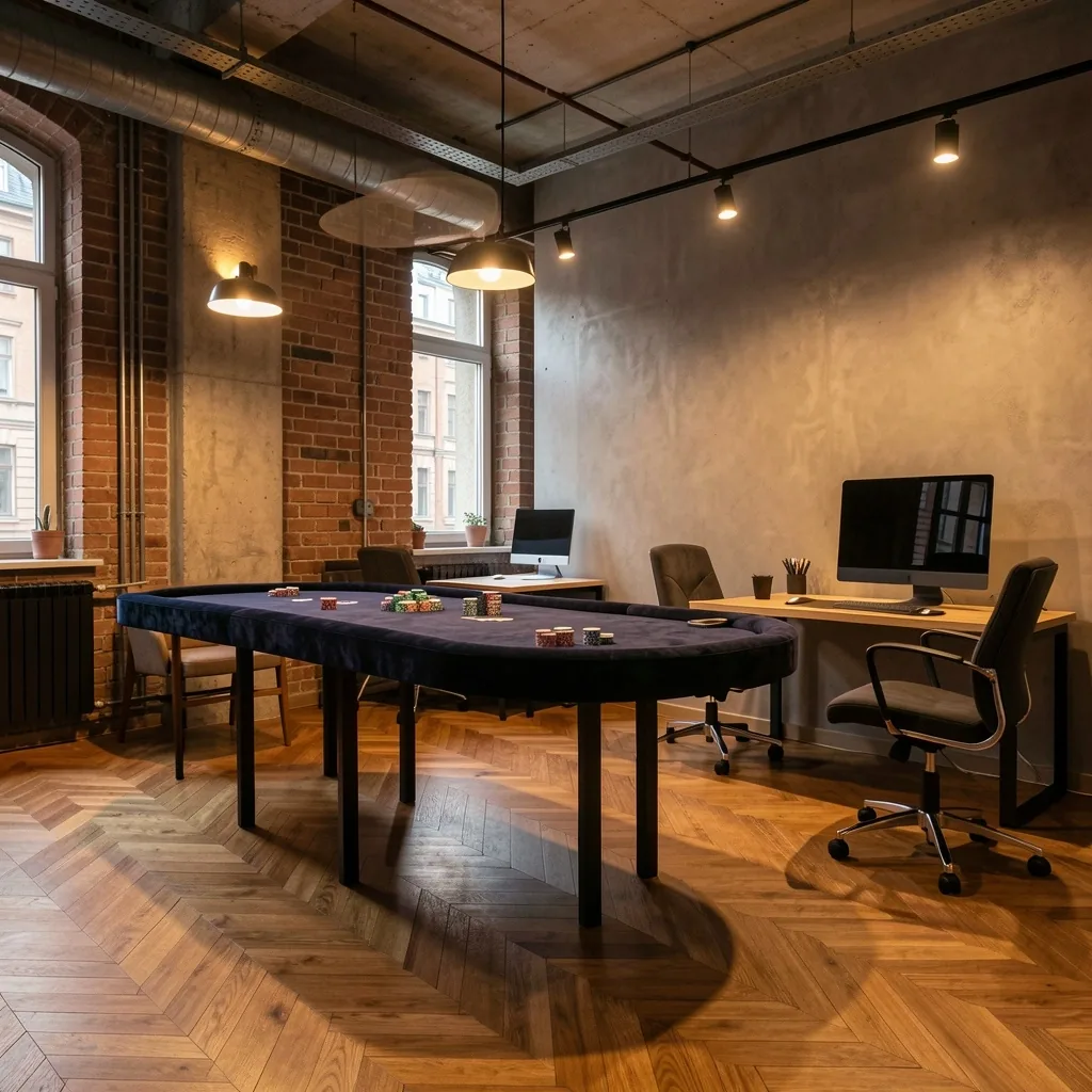 Wnętrze coworkingu Capitals Houses przy ulicy Nowogrodzkiej