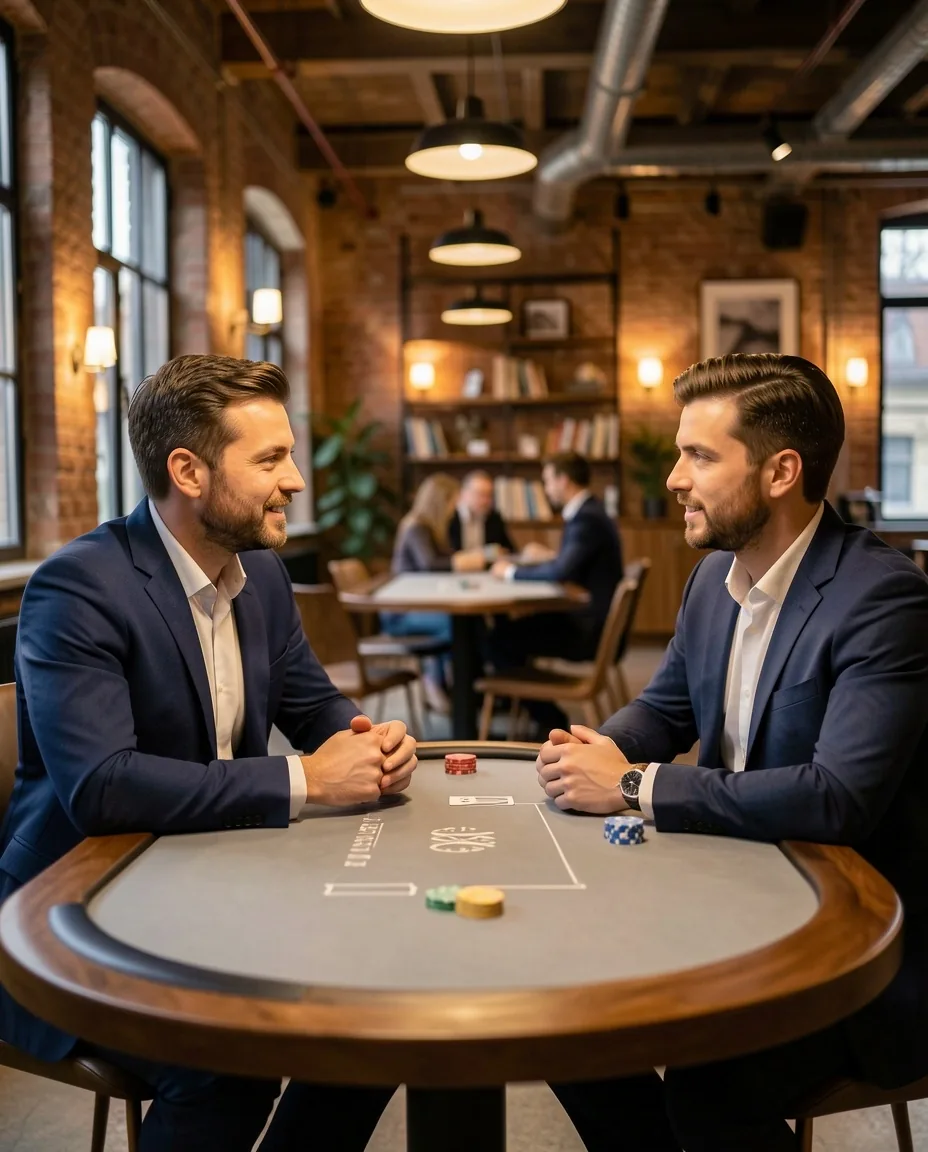 Rozgrywka w Business Poker Club Capitals Houses